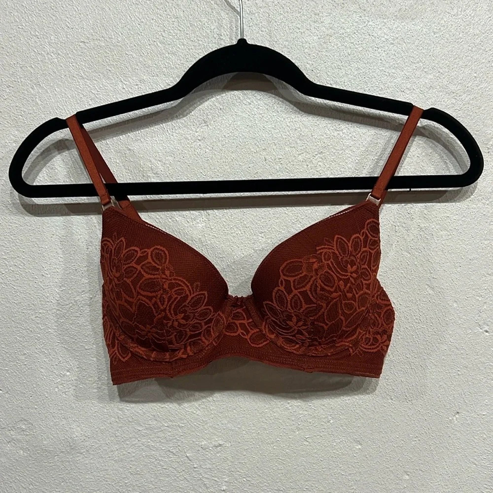 Aerie Real Power Plunge Convertible Push-Up Bra